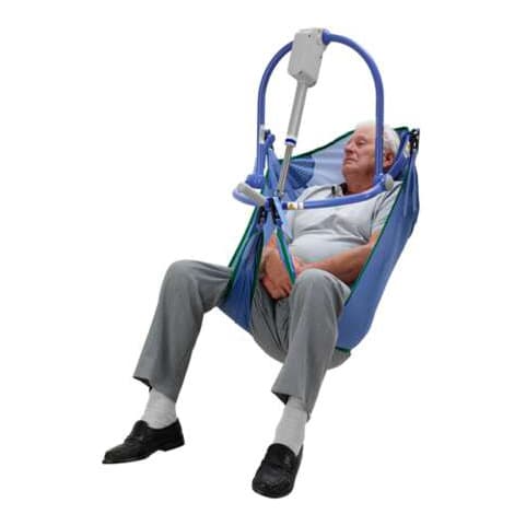 Arjo padded mesh clip sling for 4-point patient lift - Large Plus - Image 1