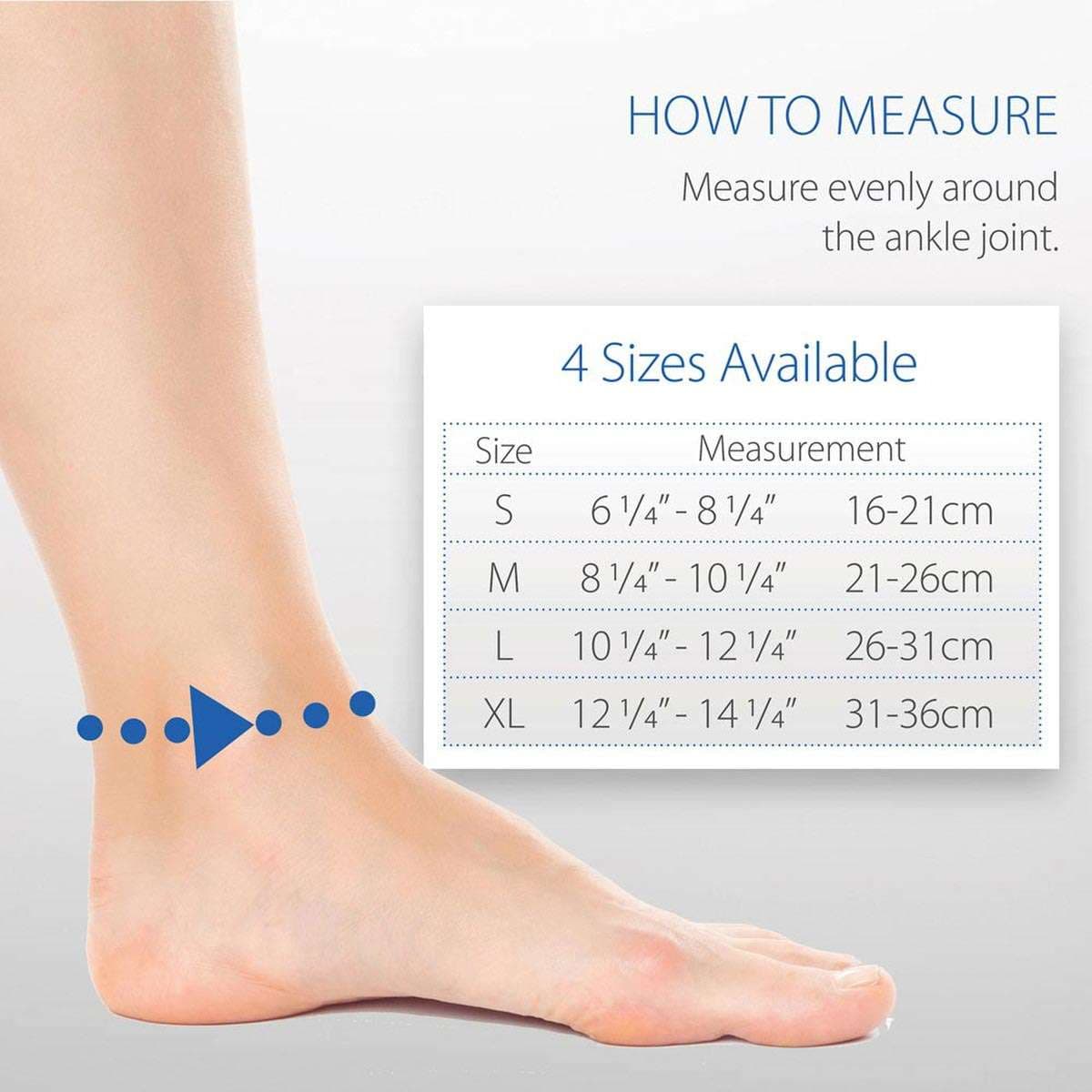 Swede-O Elastic Ankle Support Sleeve - Image 4