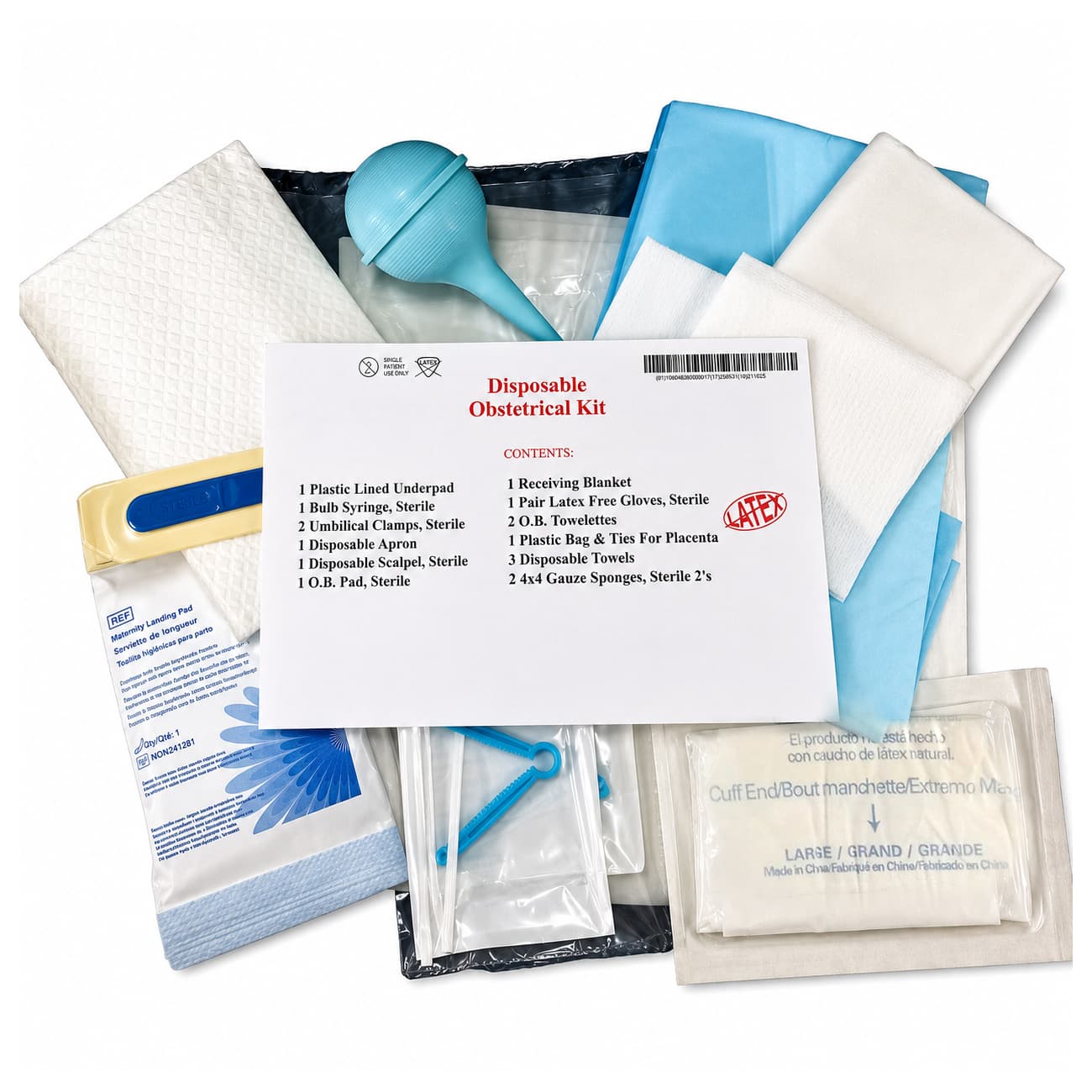 Hopkins Medical Emergency O.B. Kit - Image 1
