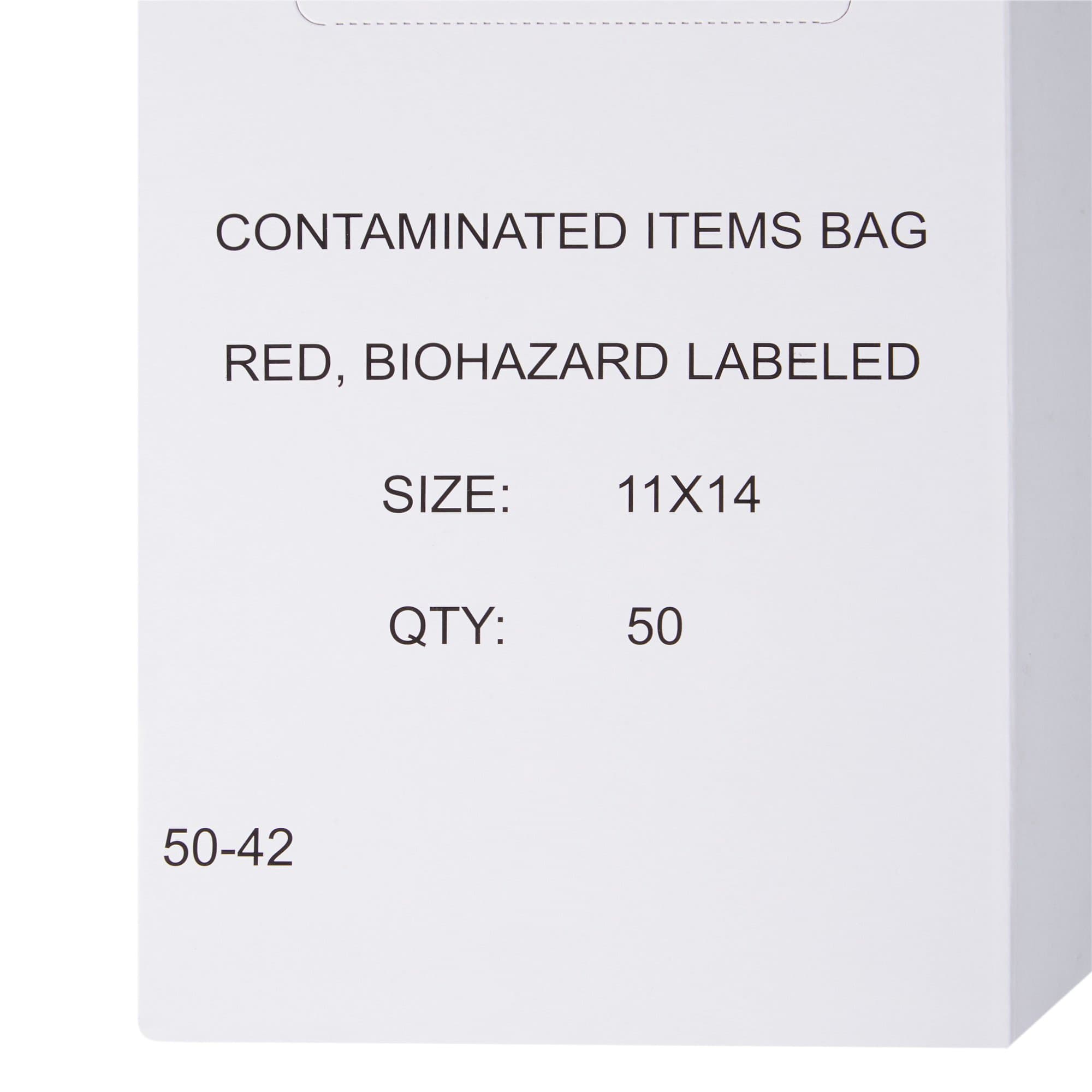 McKesson Infectious Waste Bag, Red, 11 x 14 Inch - Image 4