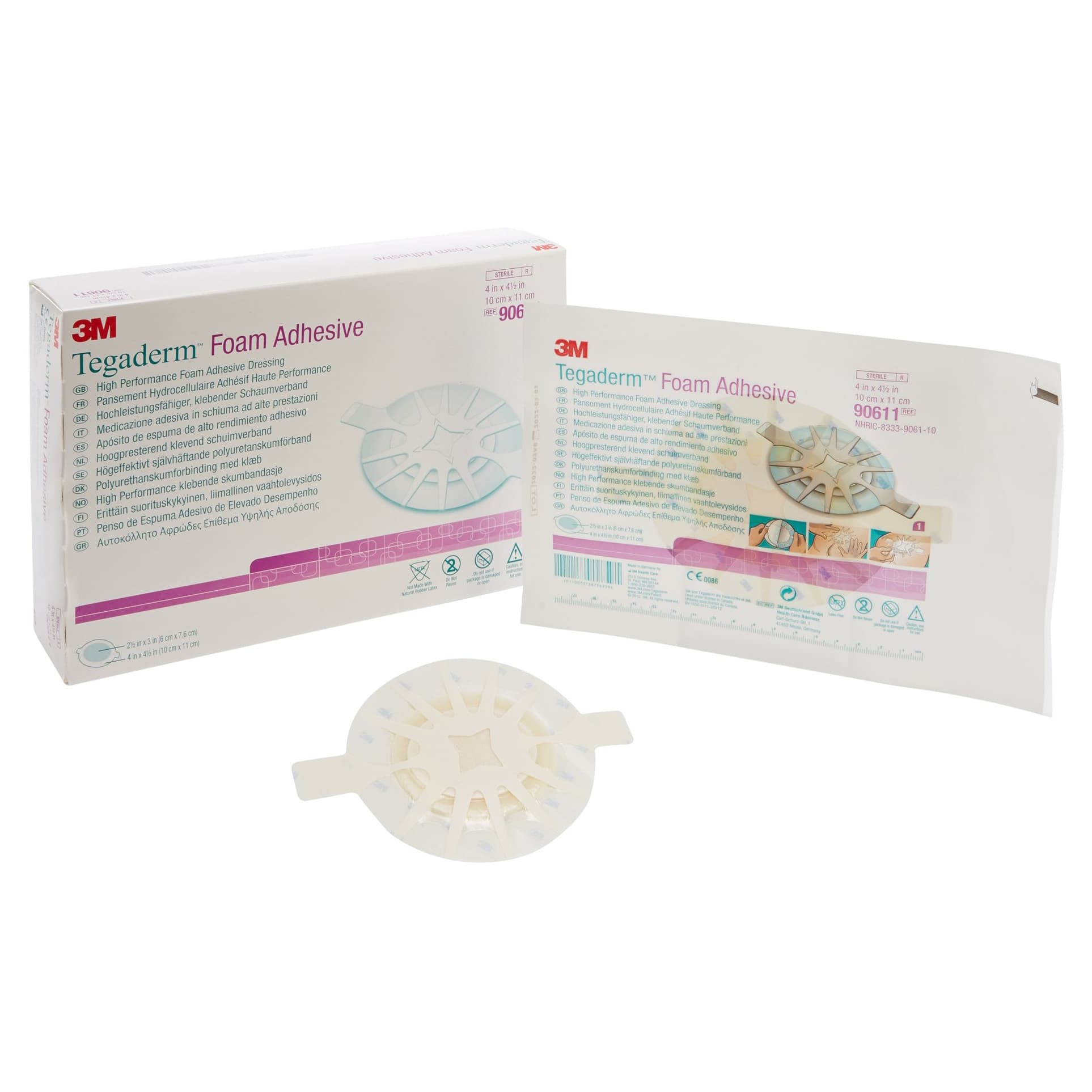 3M Tegaderm High Performance Foam Adhesive Dressing
