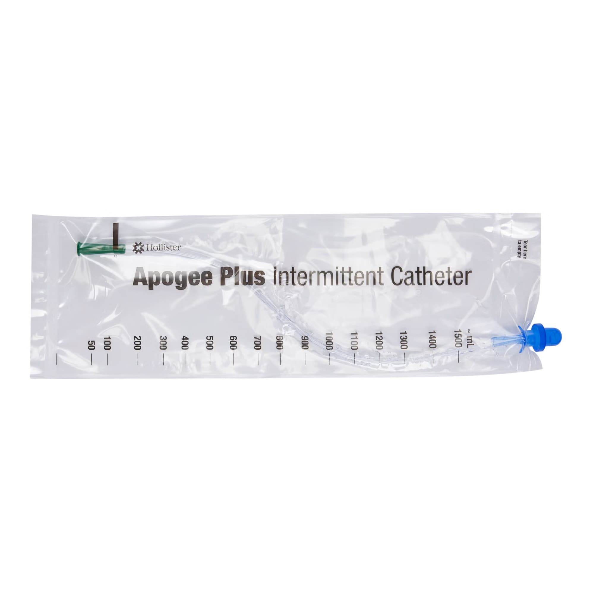 Apogee Closed System Intermittent Catheters, 14 Fr, 16", Firm Straight Tip - Each - Image 1