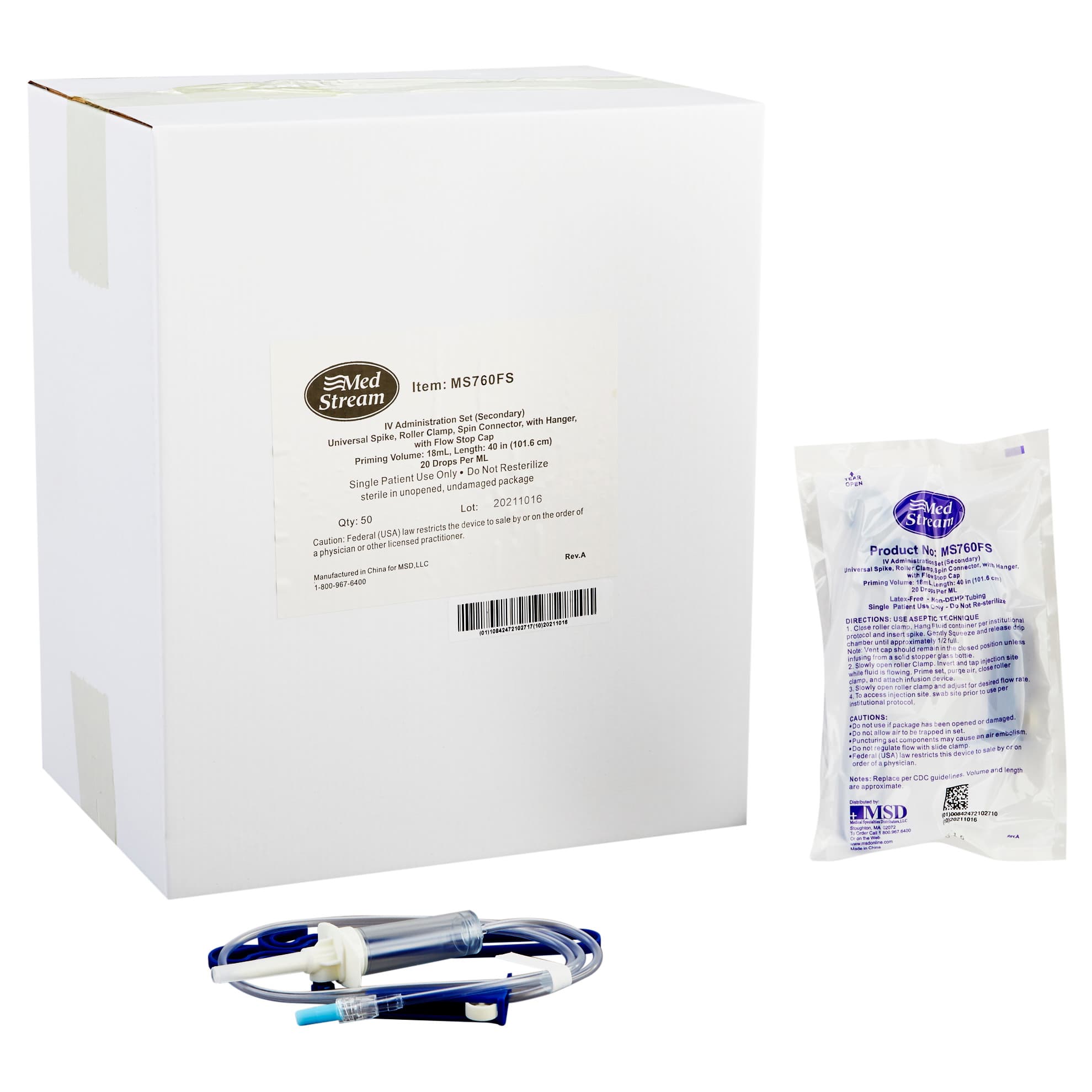 MedStream Secondary IV Administration Set - Image 2