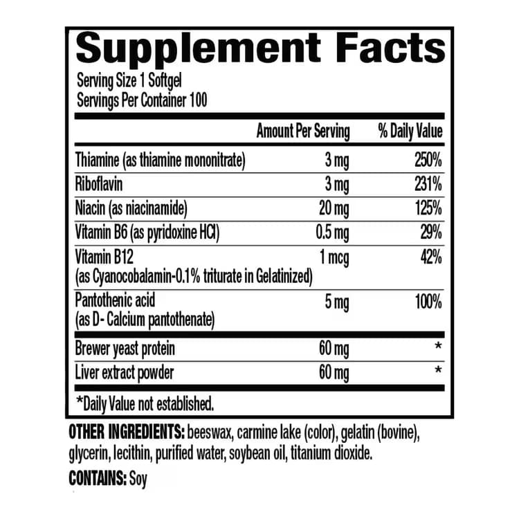 Major Pharmaceuticals Vitamin B Supplement Capsule, 1 mcg - Image 3