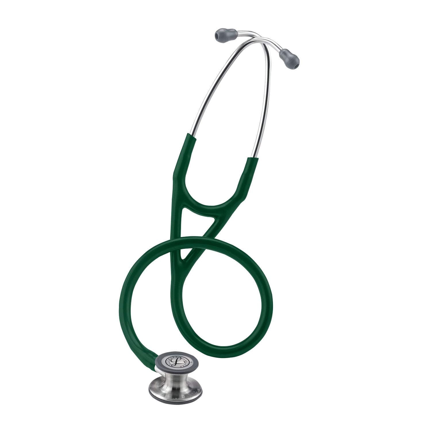 3M Littmann Cardiology IV Stethoscope, Stainless Steel Chestpiece, 27" Tube, Hunter Green - Image 1