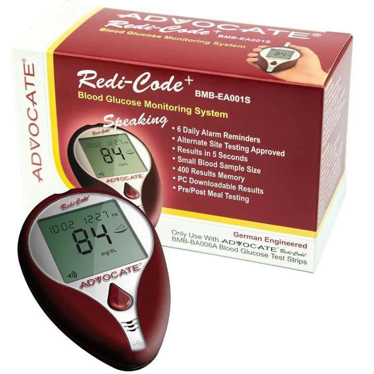Pharma Advocate Redi-Code Talking Glucose Meter - Image 2