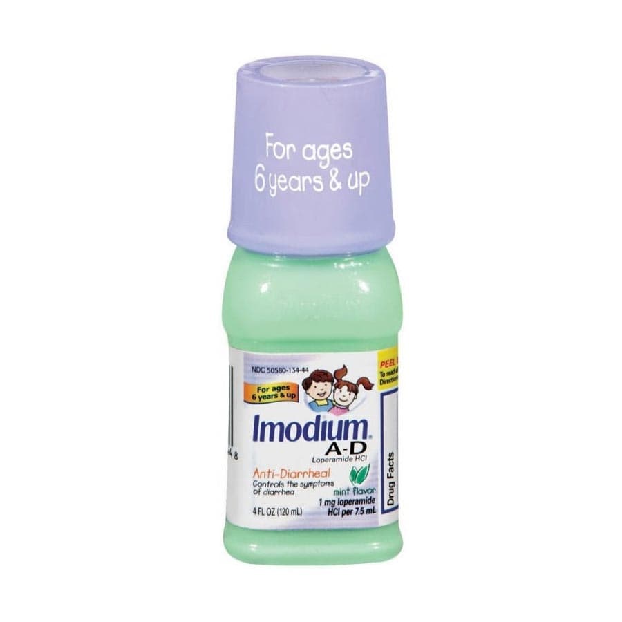 Johnson & Johnson Imodium Anti-Diarrheal Mint Flavor Oral Solution, 4 oz - Each - Image 1