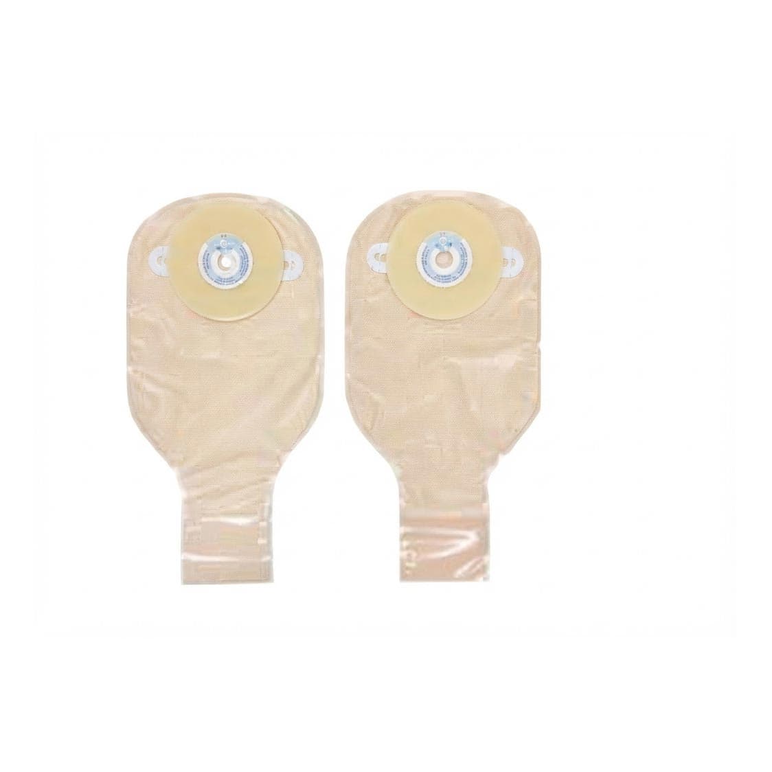 Nu flex trim to fit adult pouch, Deep Convex, Roll-Up Closure - Box of 10 - Image 1