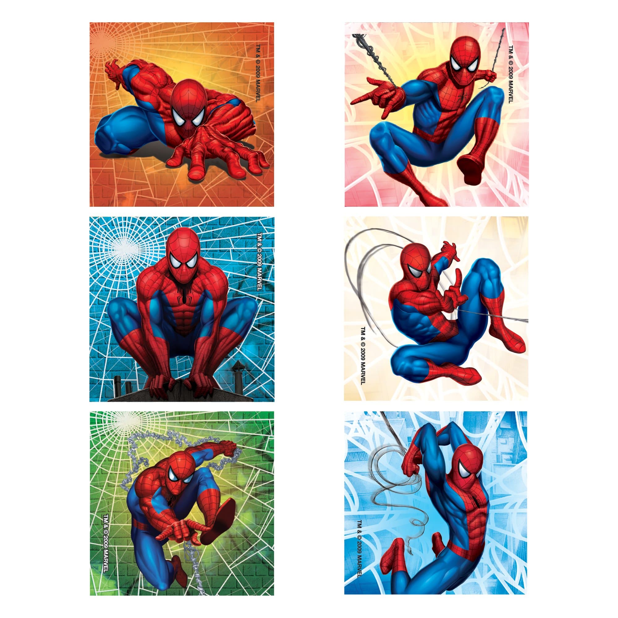 Medibadge Value Stickers, Spider-Man Print - Roll of 100 - Image 1