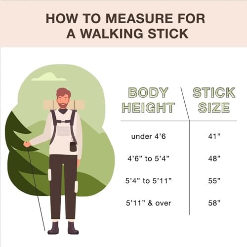 Mabis Brazos Twisted Oak Fitness Handcrafted Walking Stick