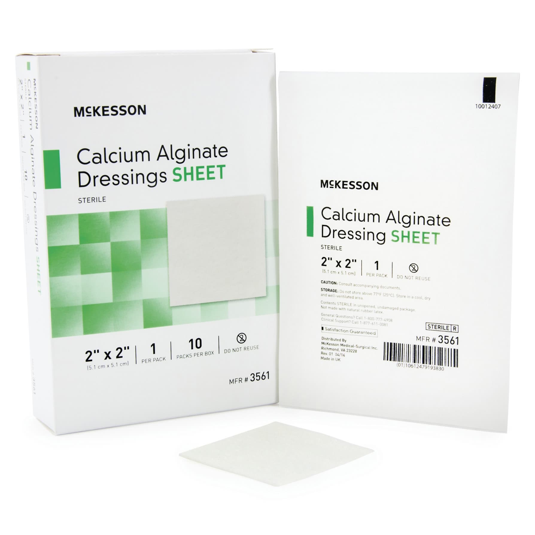 Mckesson Calcium Alginate Dressing - Image 1