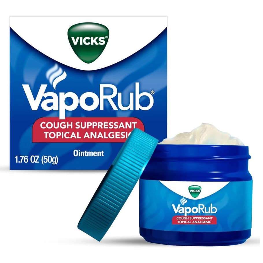 Vicks Original VapoRub Cough Suppressant, 1.76 oz