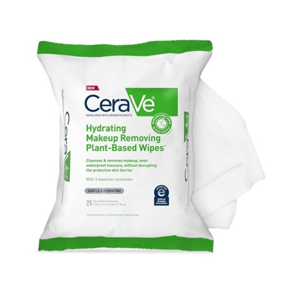 CeraVe Hydrating Makeup Removing Wipes - Pack of 25