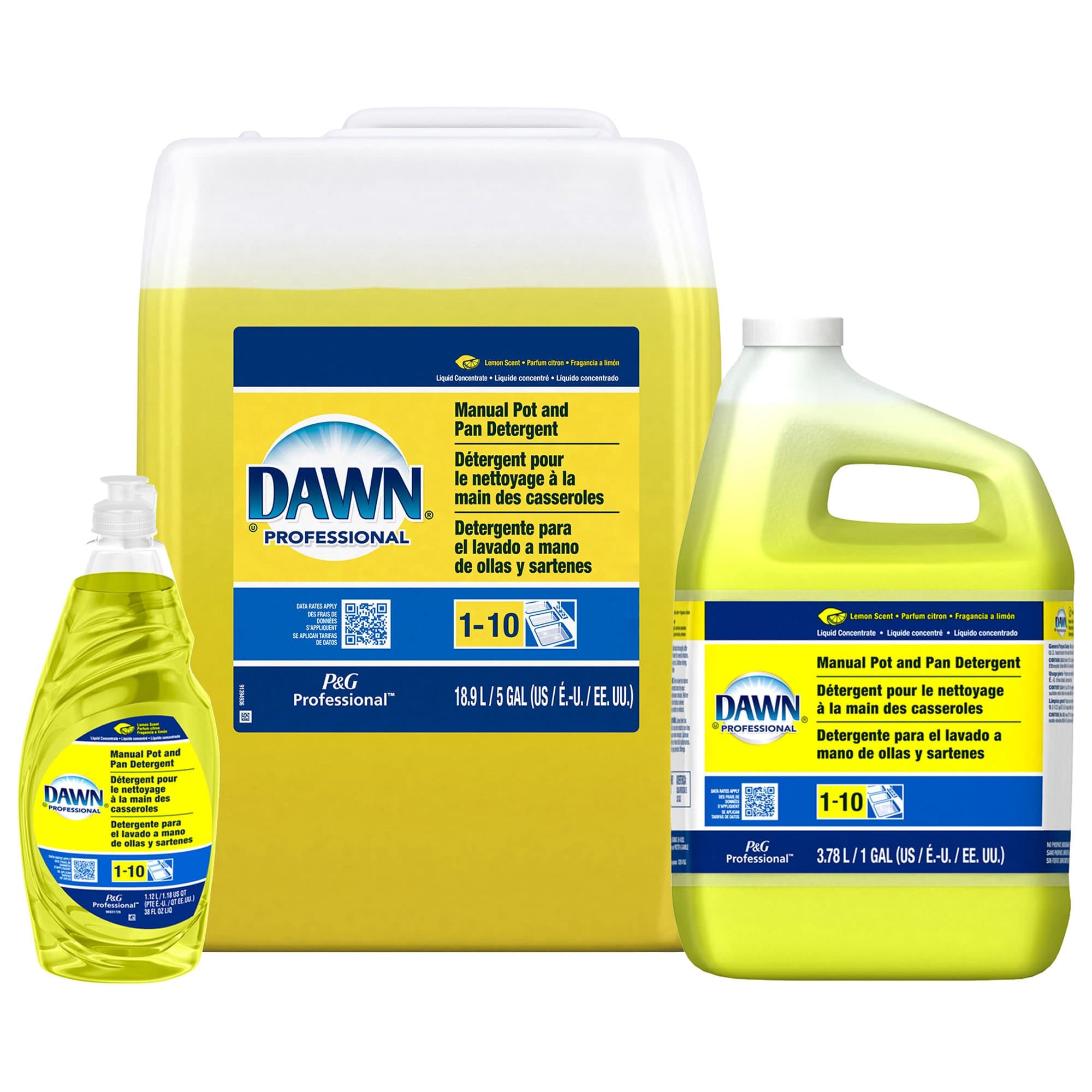 Dawn Professional Lemon Scent Dish Detergent - Image 3