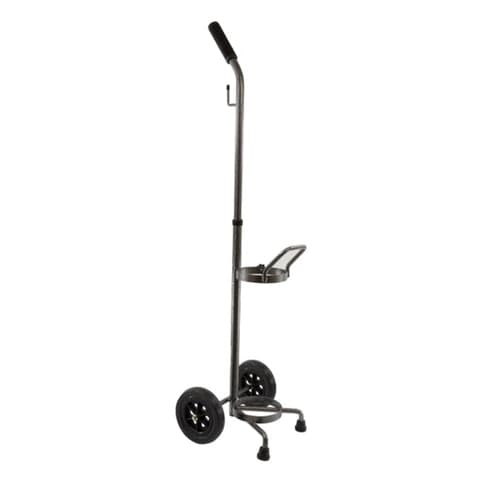Roscoe Medical D or E Adjustable Oxygen Cylinder Cart - Image 1