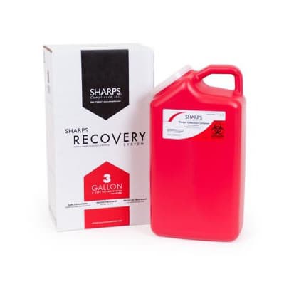 Sharps Recovery System Mailback Sharps Container - Image 2