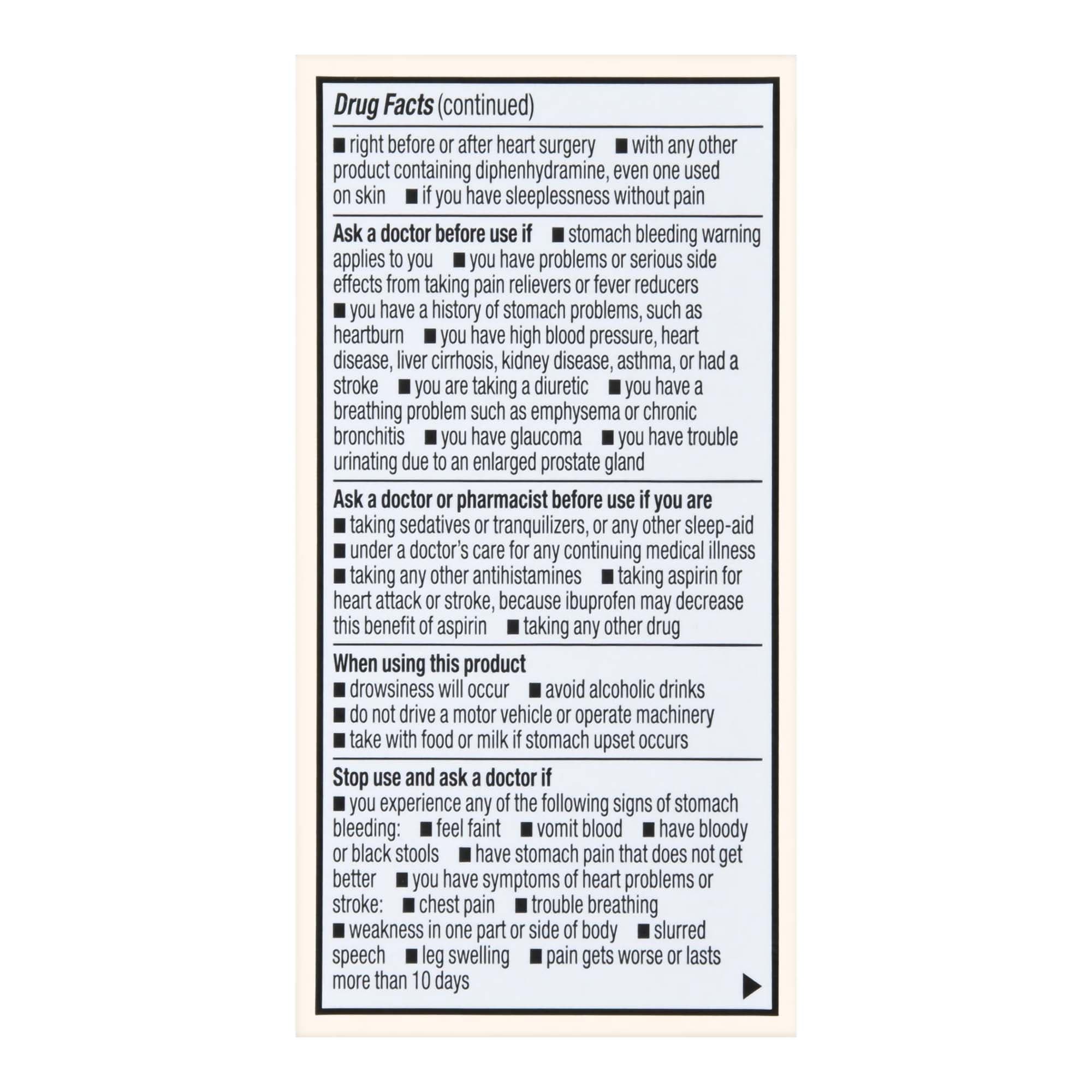 Foster & Drive Ibuprofen PM Pain Relief Capsule - Image 5