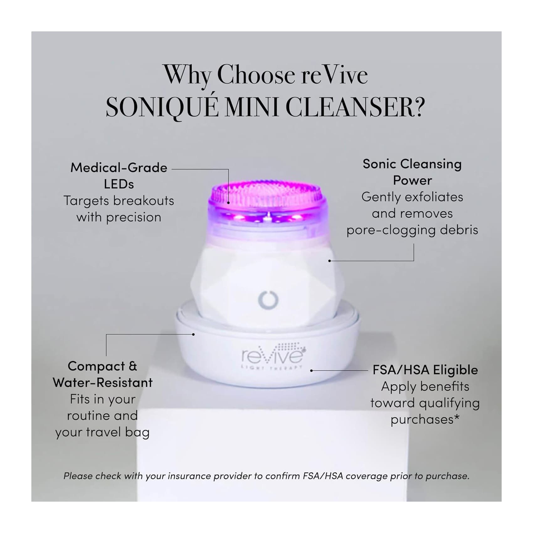 ReVive Sonique Mini Acne Brush - Each - Image 2