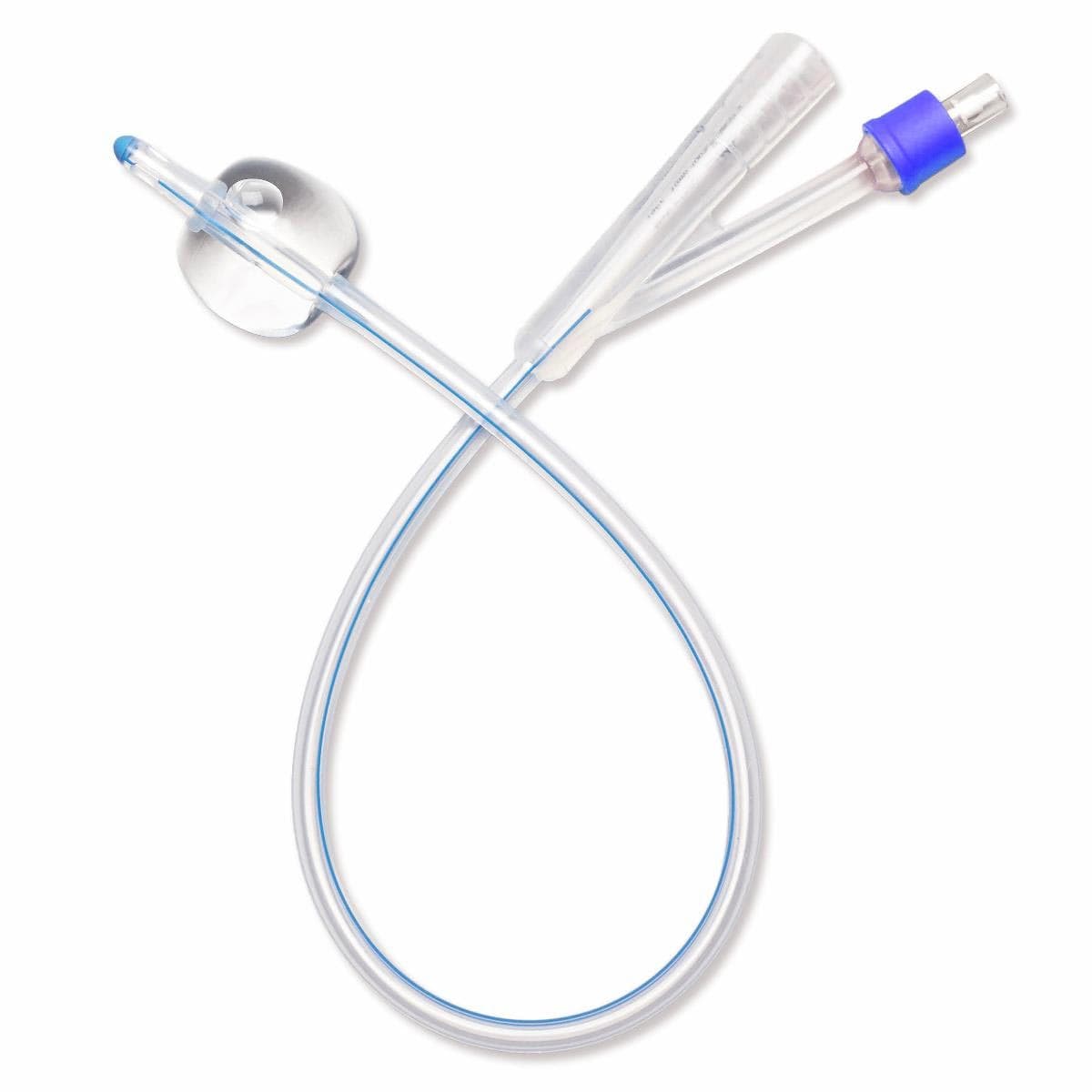 Medline 2-Way Select Silicone Foley Catheter, 10mL, 24 Fr - Each - Image 1