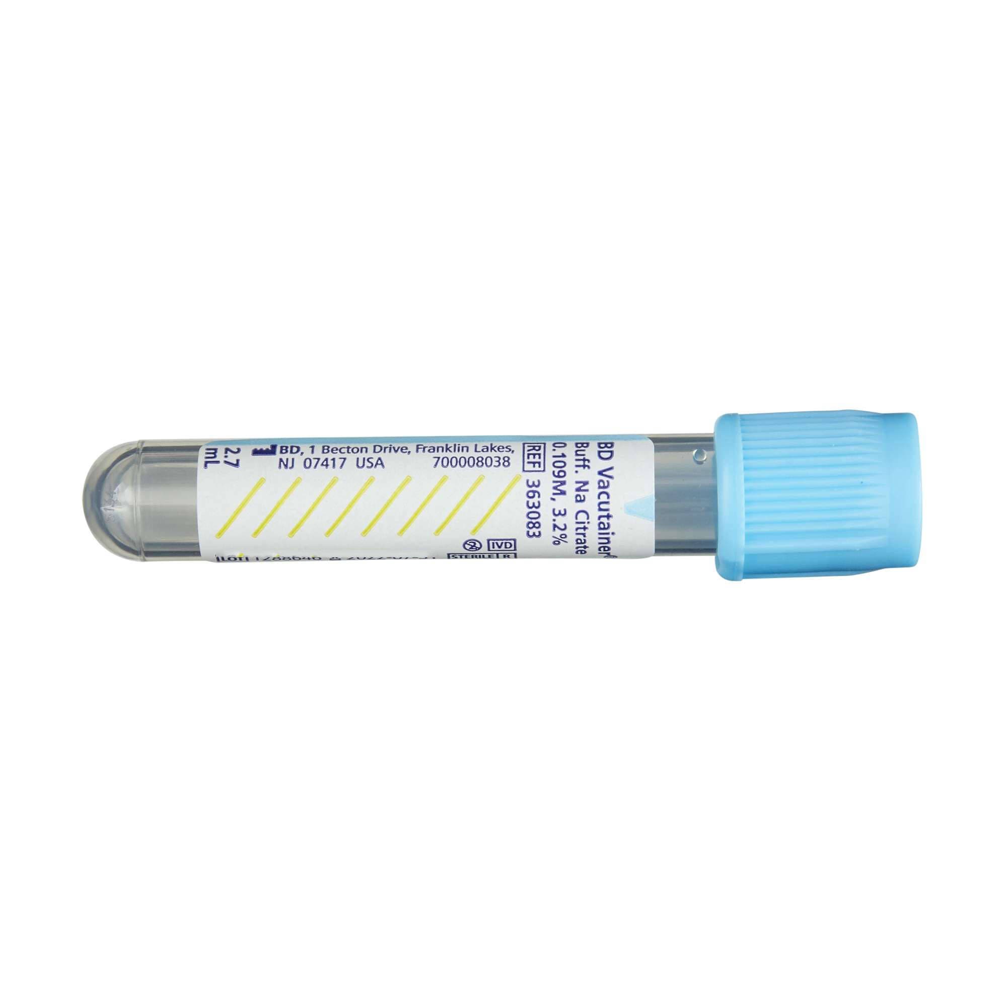 BD Vacutainer Plus Sodium Citrate Blood Collection Tube - Image 3