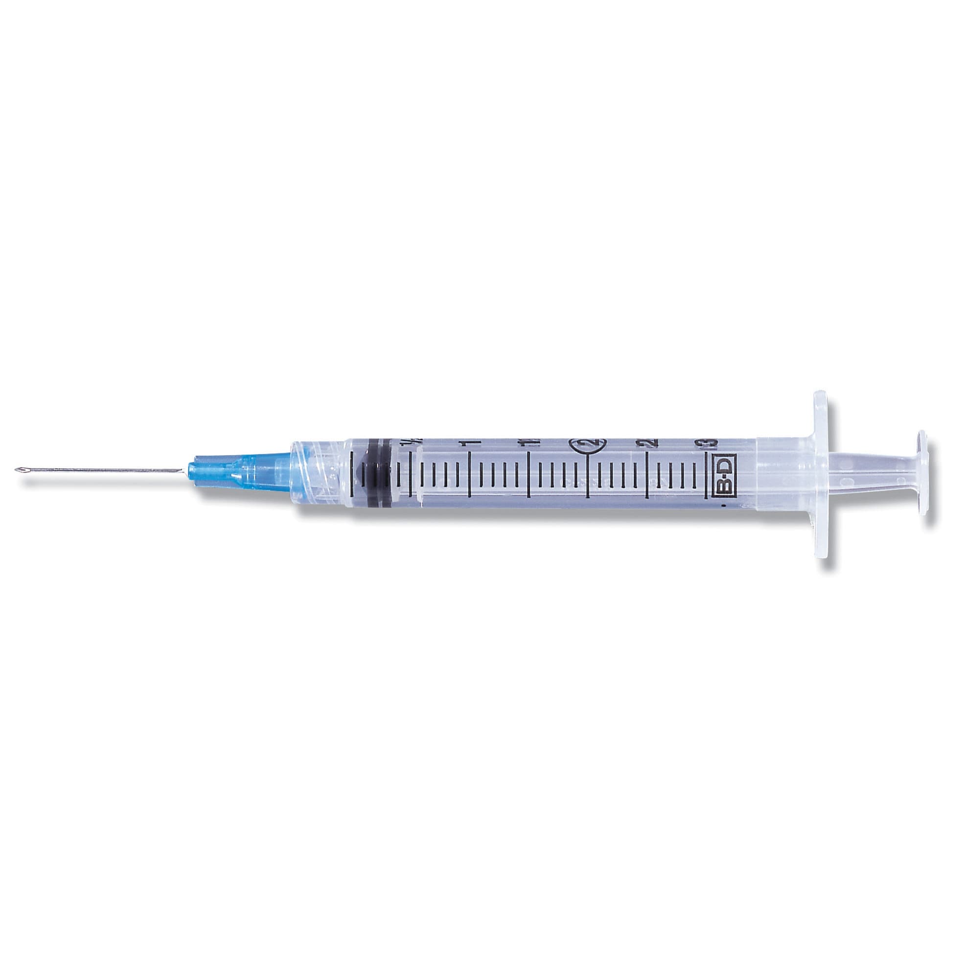 BD 3 mL Disposable Syringe with Hypodermic Needle, 21 Gauge, 1 Inch - Each - Image 1