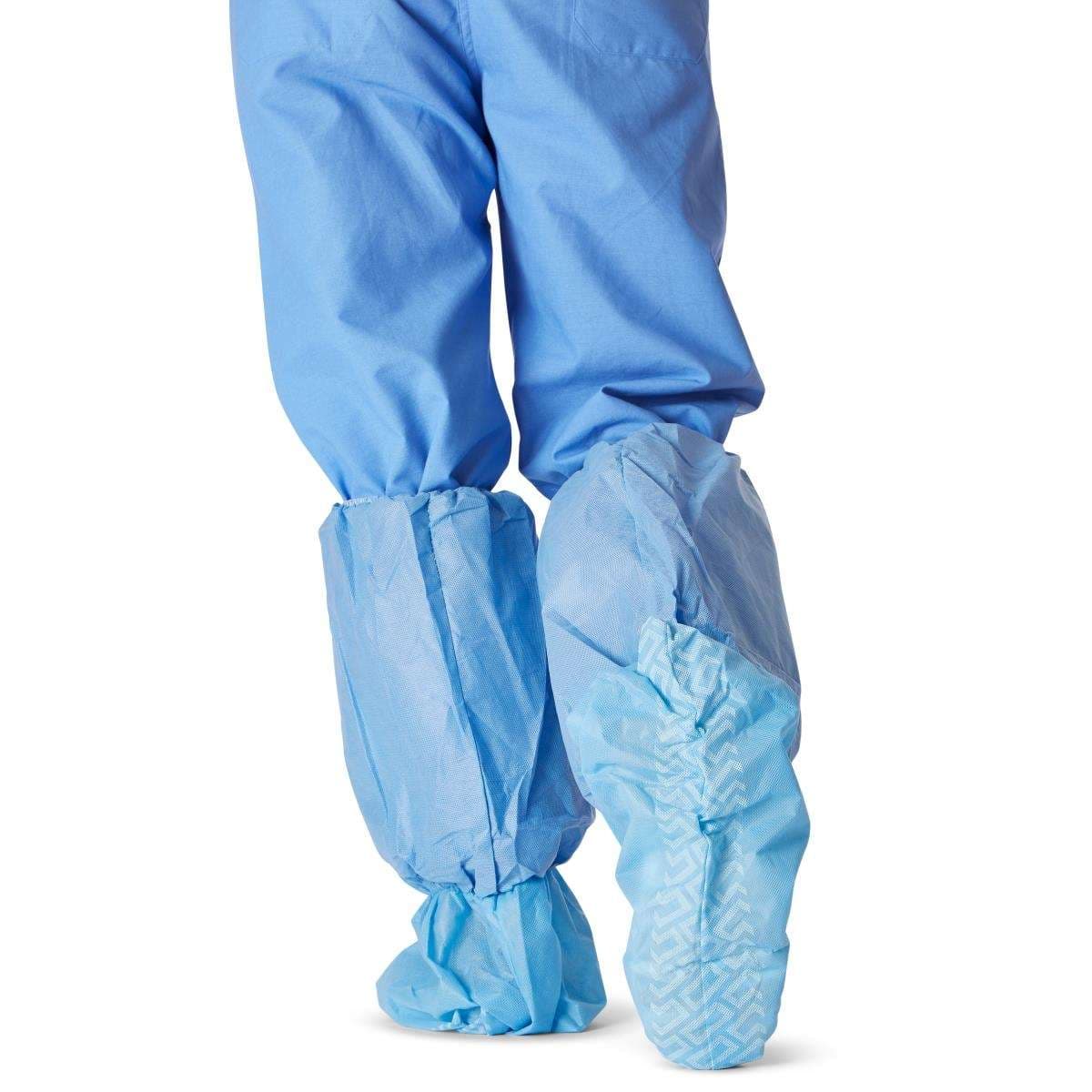 Medline Boot Cover, Blue, Extra Large - Box of 50 - Image 1