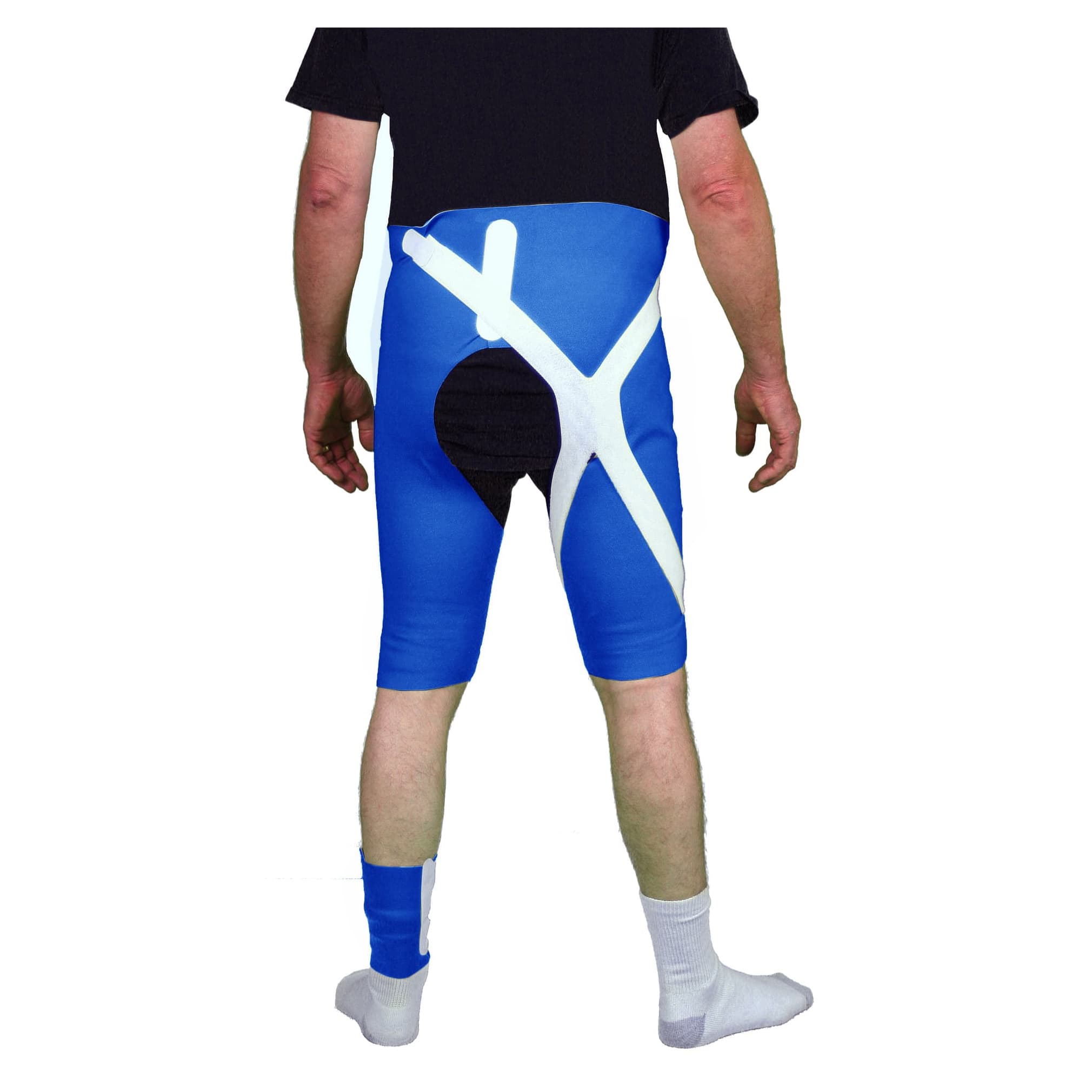 TheraTogs Ultra Lower Extremity System, Adult Male Large, Royal Blue - Image 1