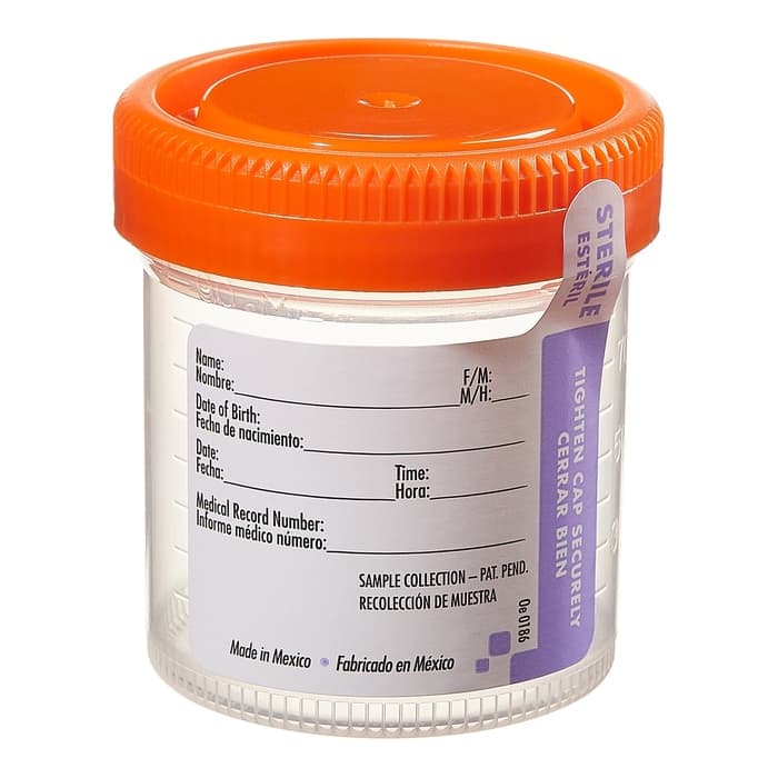 Samco Wide-Mouth Bio-Tite Specimen Container, 53 mm Opening, 90 mL - Case of 400 - Image 1