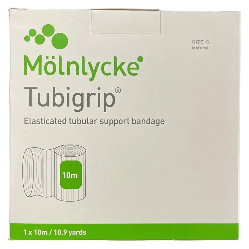 Tubigrip Elastic Tubular Support Bandage Natural, 4-1/2 Inch x 11 Yard, Size G - Each - Image 1