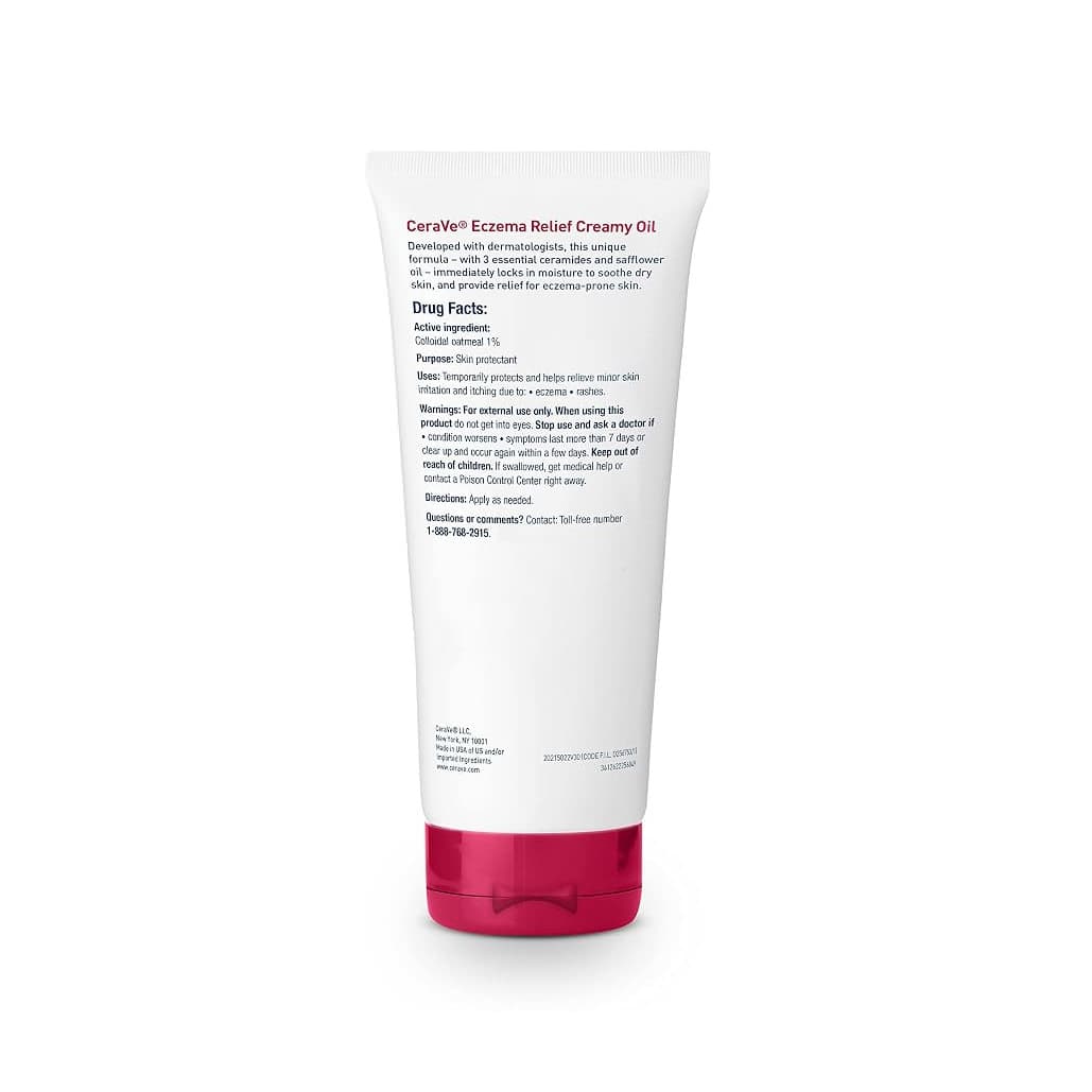CeraVe Eczema Relief Creamy Oil, 8 oz - Each - Image 2
