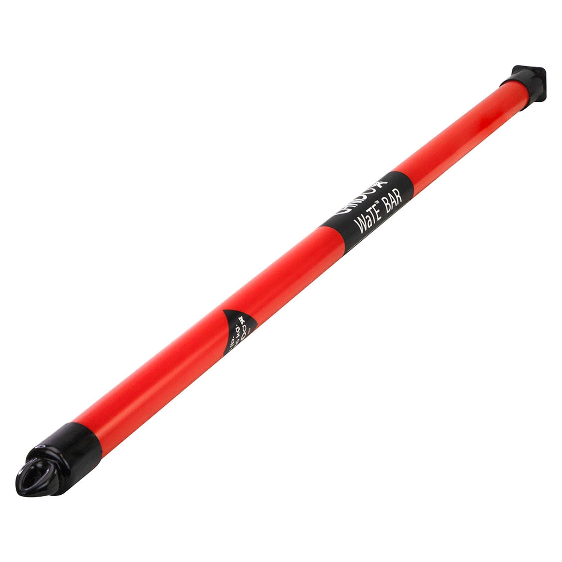 CanDo Slim Wate Bar, 3 Inch long, 1-1/2 Inch diameter, 3 lbs, Red - Each - Image 1