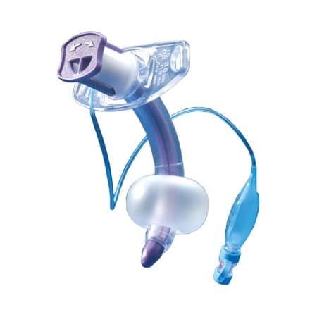 BLUselect Cuffed Tracheostomy Tubes, 8.0 mm - Each - Image 1