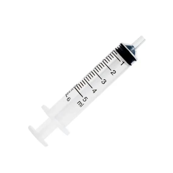 Nipro General Purpose Syringe, Luer Slip Tip, 5 mL - Case of 1000 - Image 1