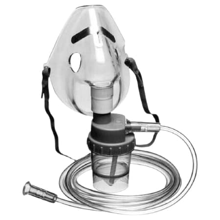 Allied Healthcare B&F Handheld Nebulizer Kit with Mask - Image 1