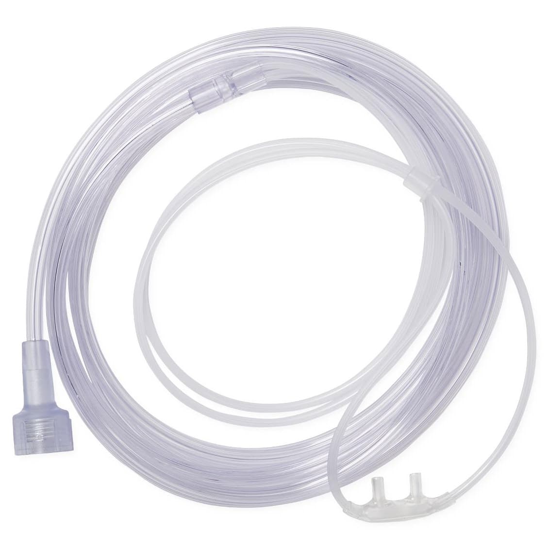 Medline Hudson RCI Soft Oxygen Cannula with Universal Connector, Pediatric, 7 Foot Tubing - Each - Image 1