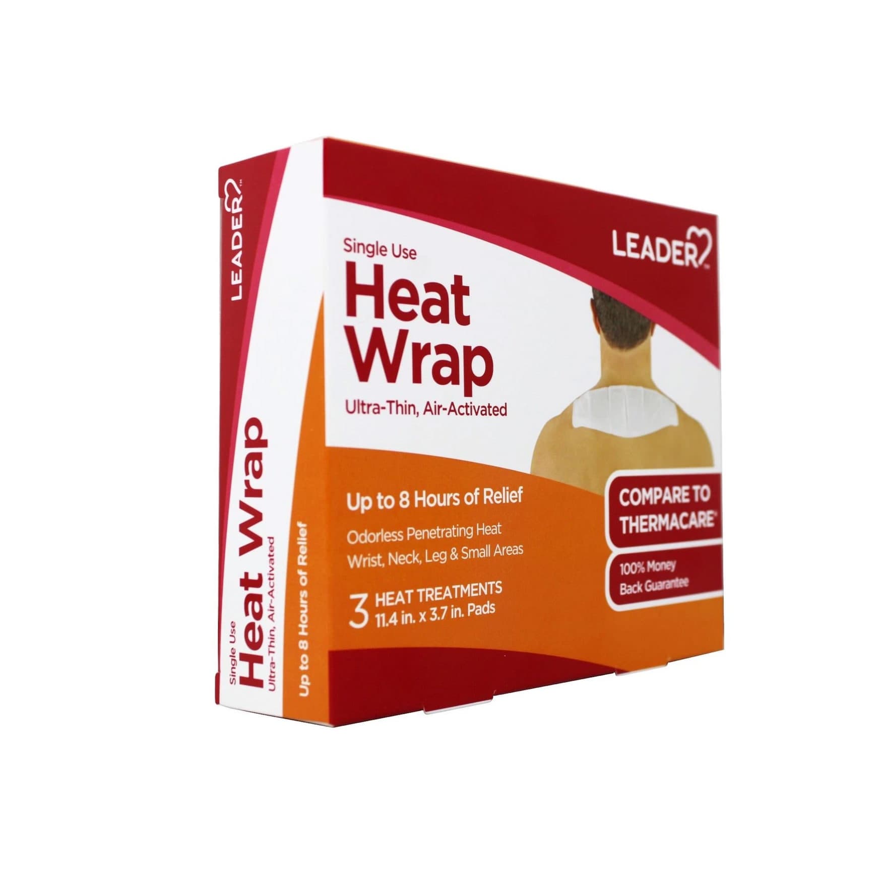 Leader Heat Wrap, Small, 8 Hour, Single Use, 3 Count - Each - Image 2