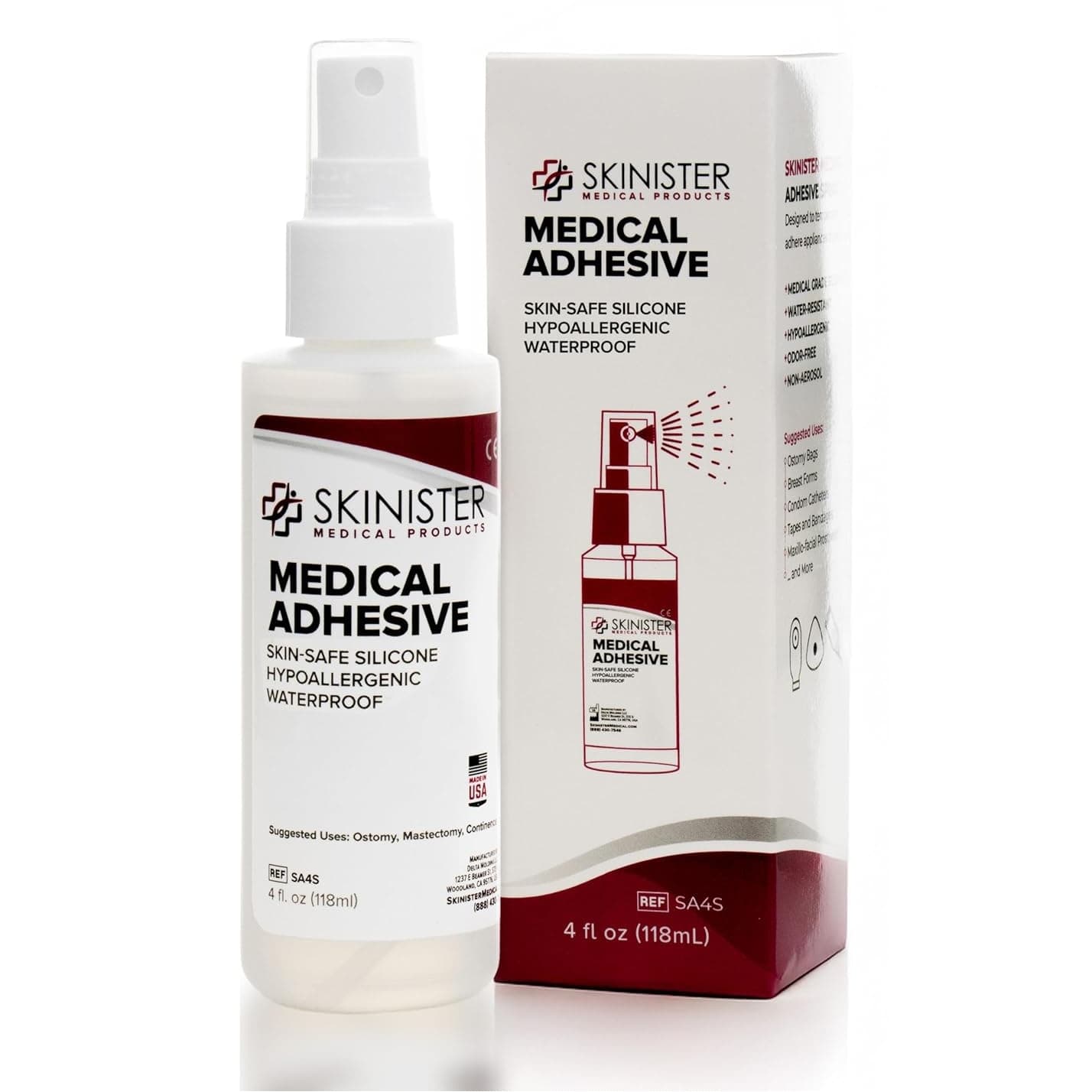 Skinister Medical Adhesive Spray, 4 oz - Each - Image 1