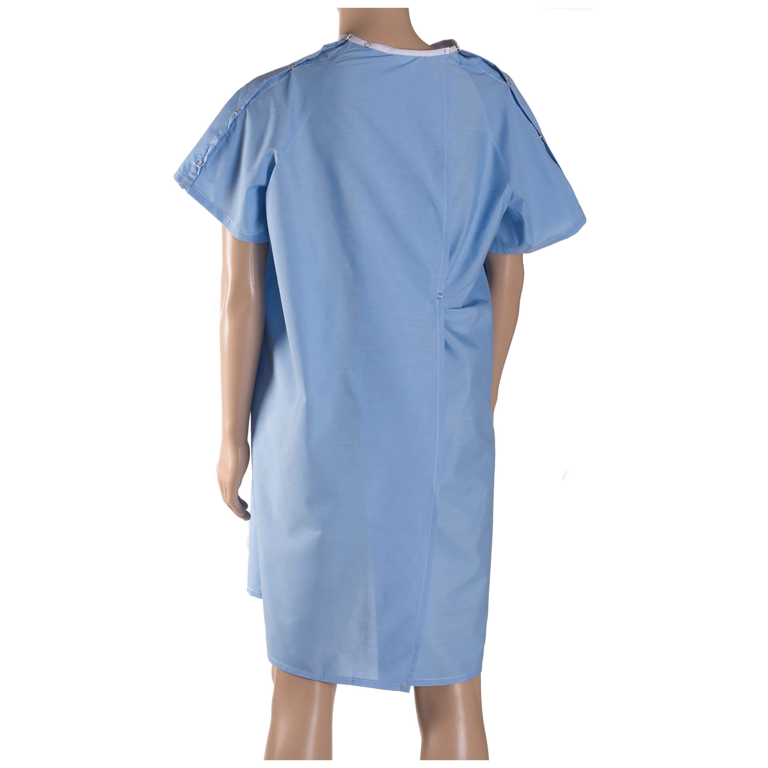 DMI Easy Access Snap Gown, Blue - Each - Image 2