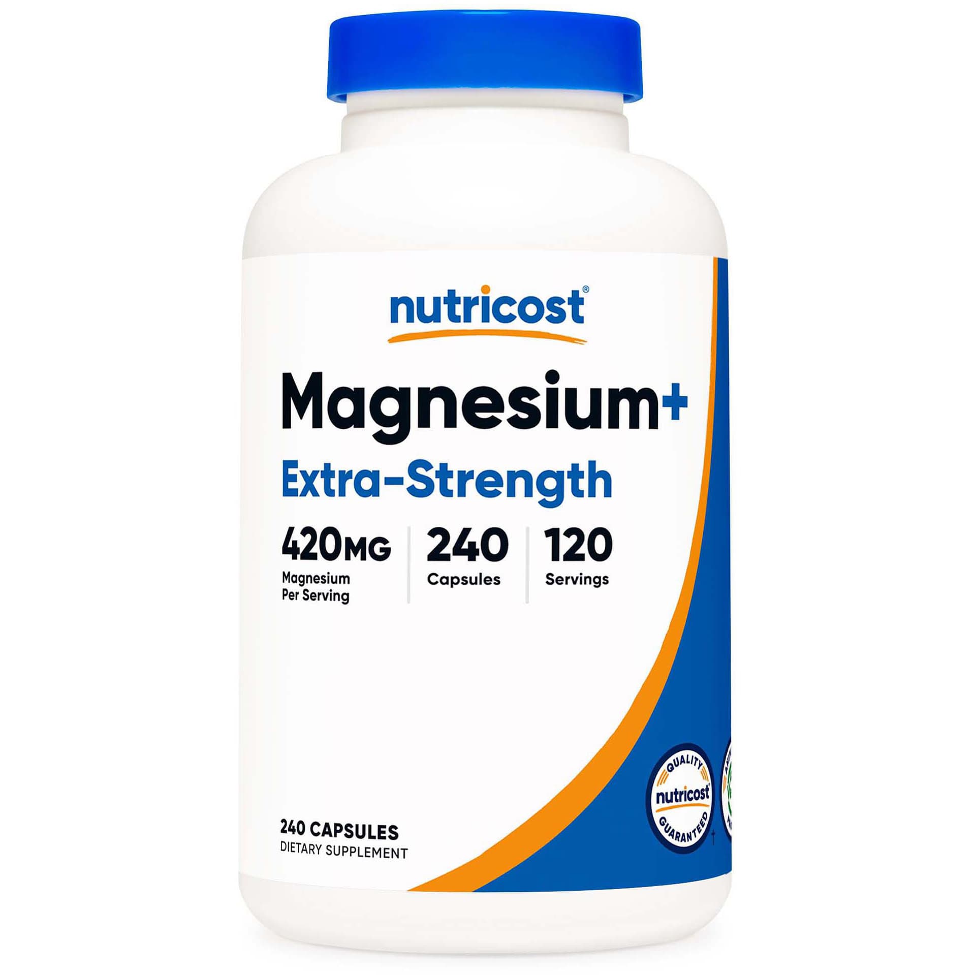 Nutricost Magnesium Citrate Capsule, 420 mg - Case of 2880 - Image 1