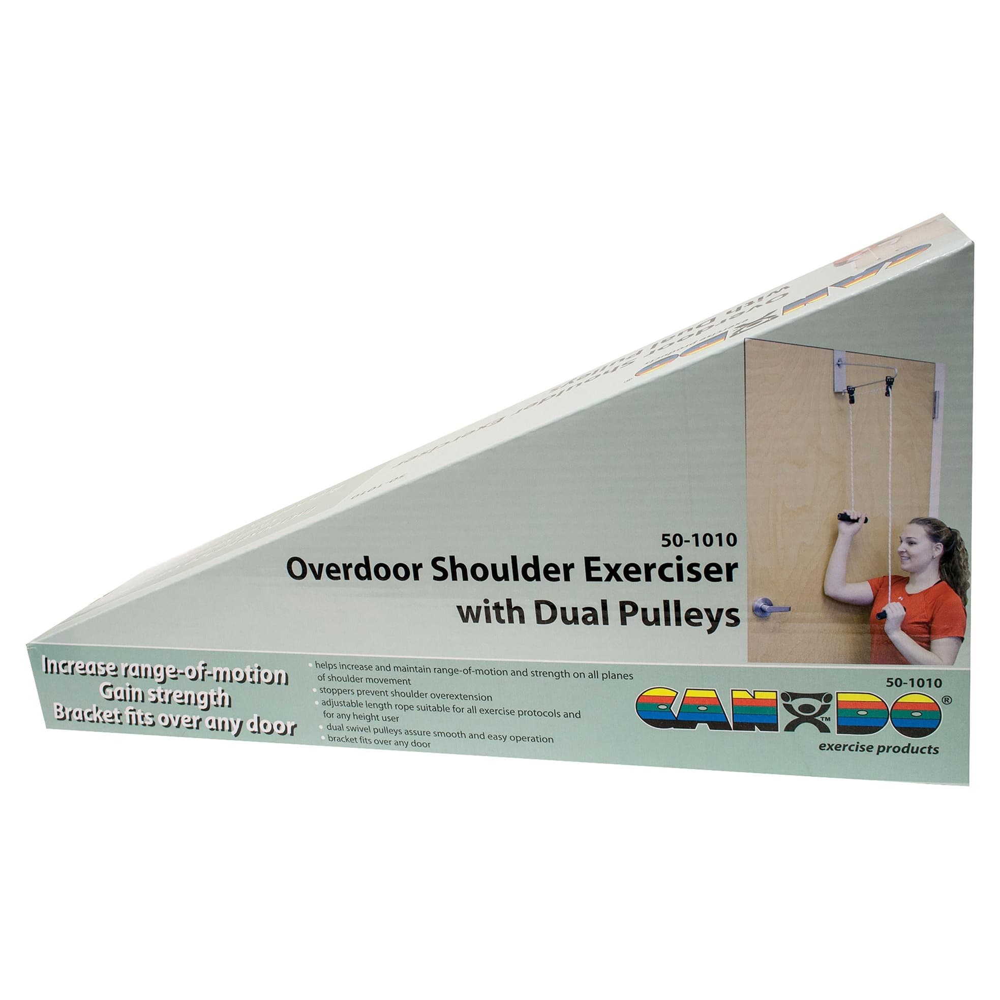 CanDo Overdoor Shoulder Exerciser, Double Pulley