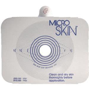 Cymed MicroSkin 2-Piece Colostomy Barrier, 1-1/2 Inch, Thin washer - Box of 5 - Image 1