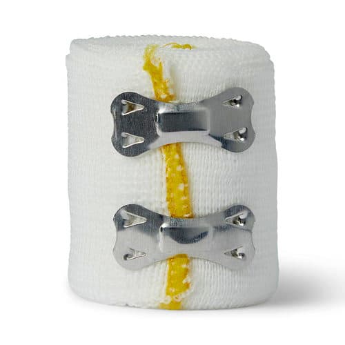 Medline Sure-Wrap Nonsterile Elastic Bandages, 2 Inch x 5 Yard, White - Image 1