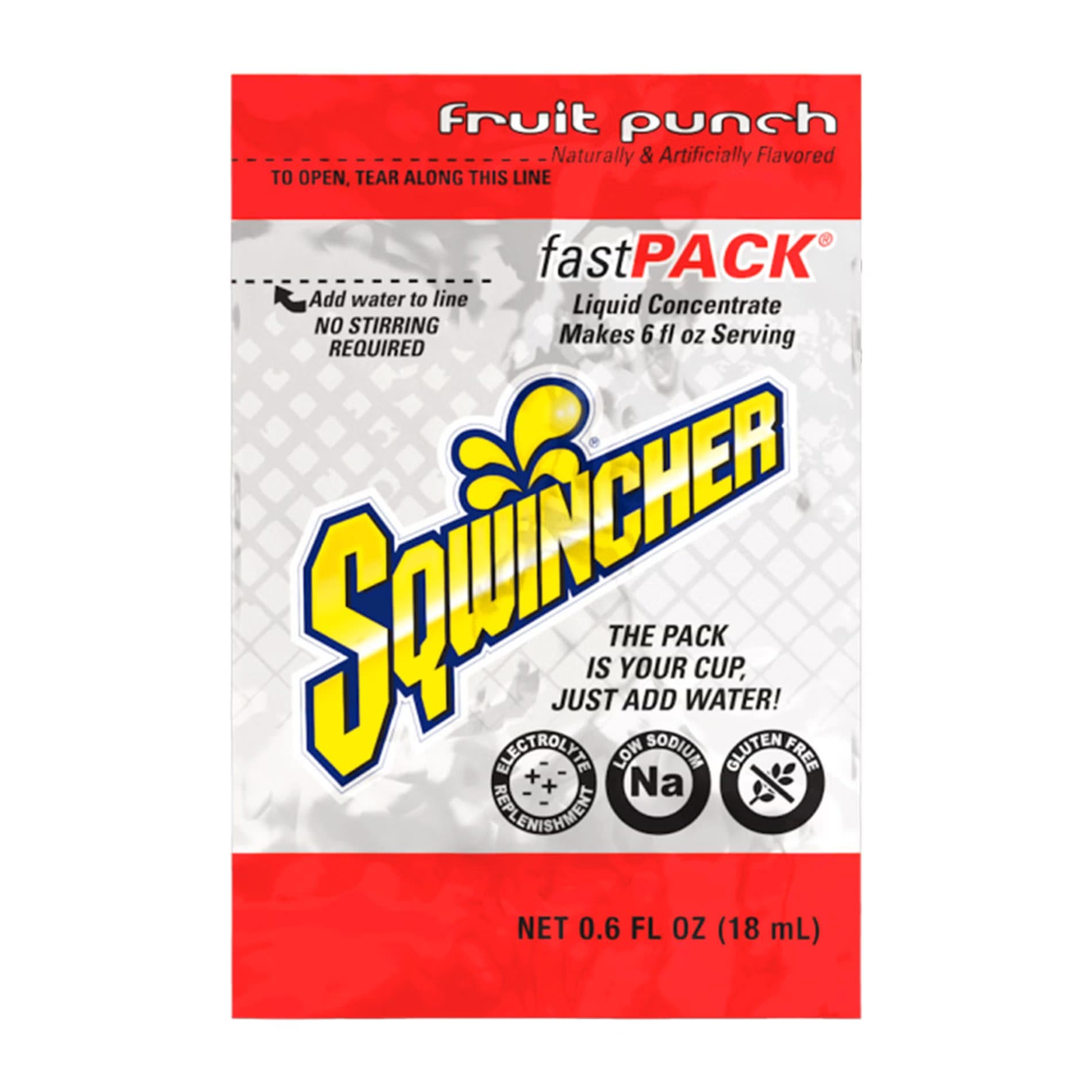 Sqwincher Fast Pack Oral Electrolyte Solution
