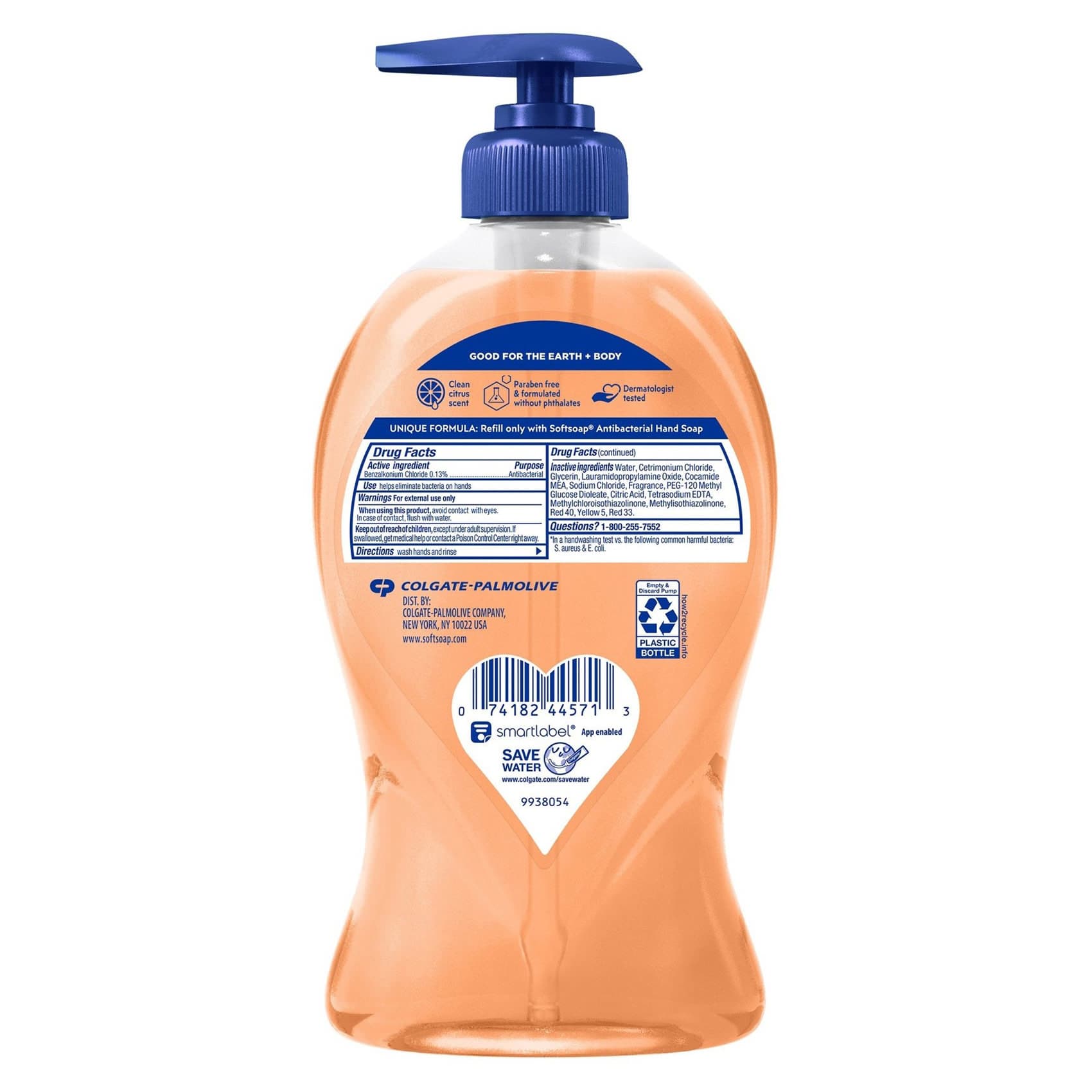 Softsoap Antibacterial Liquid Soap Bottle, 11.25 - Image 2