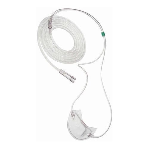 Westmed BiFlo Comfort Soft Plus Oxygen Nasal Mask with 7' Kink Resistant Tubing - Image 3