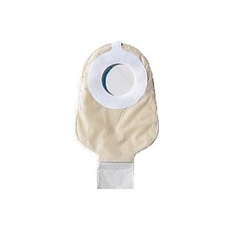 Cymed 2-piece Drainable Pouch with Microskin Adhesive Barrier Large, Clear, Waterproof - Box of 10 - Image 1
