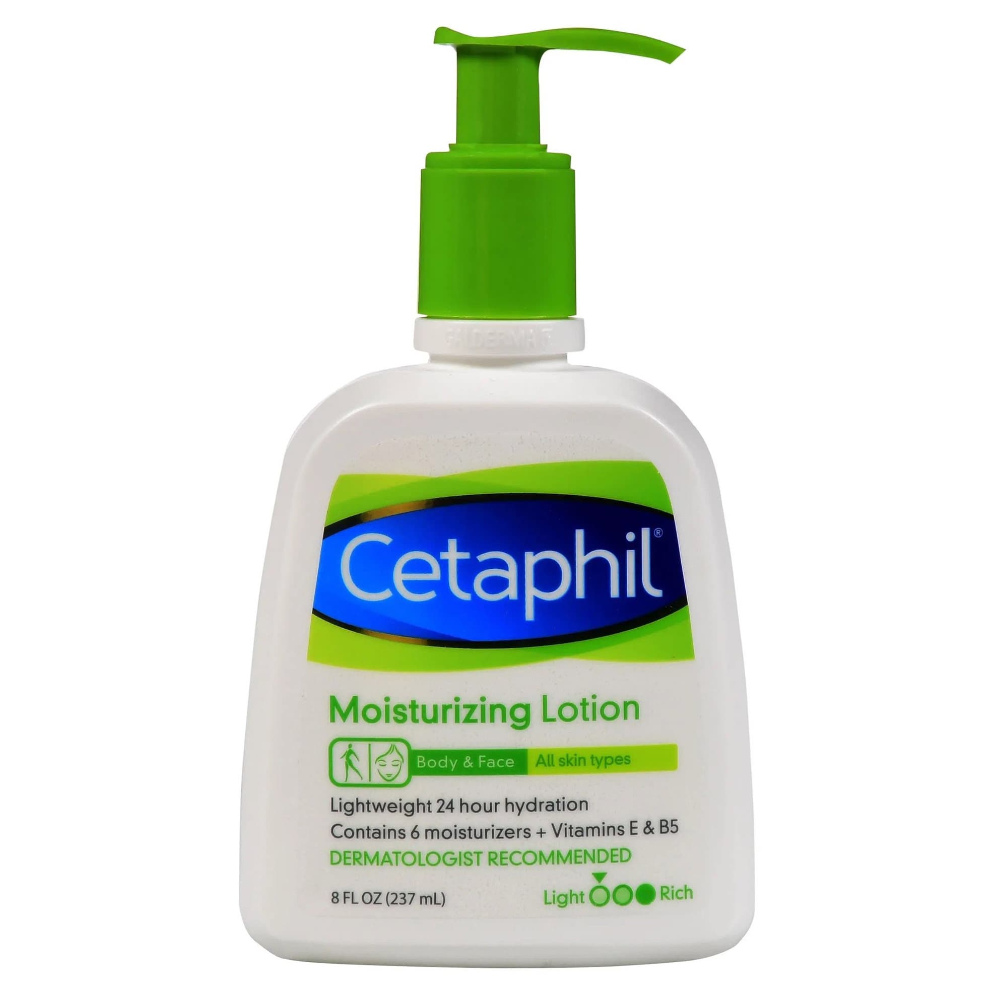 Cetaphil Body and Face Moistrurising Lotion, 8 oz - Each - Image 1