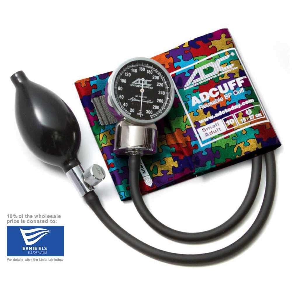 ADC Diagnostix Pocket Aneroid Sphyg, Puzzle Pieces, Small-Adult - Image 1