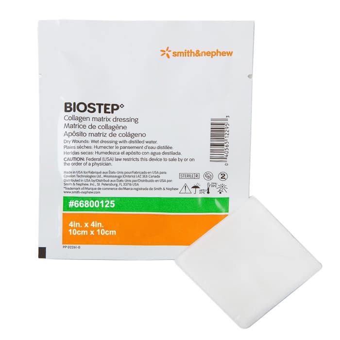 Biostep Collagen Matrix Dressing, 4 x 4 Inch - Each - Image 1
