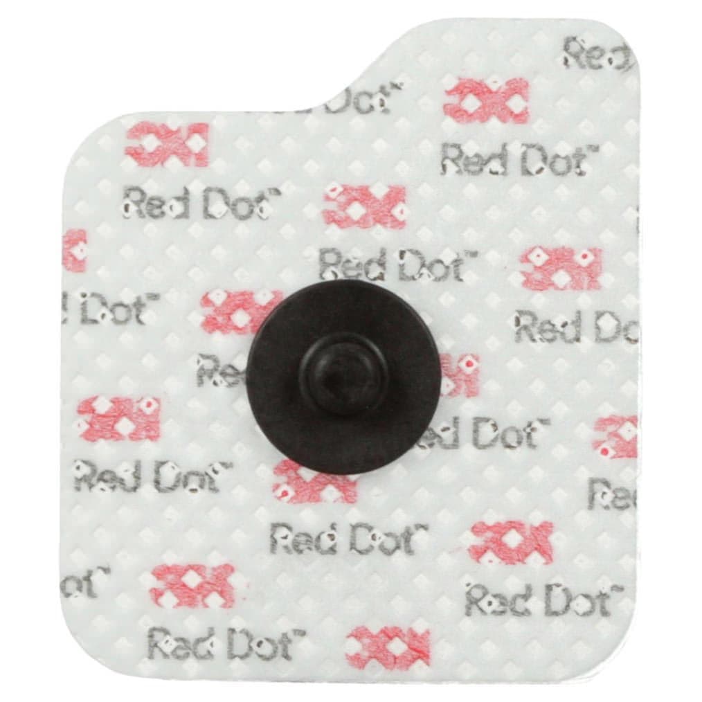 3M Red Dot Repositionable ECG Monitoring Electrodes